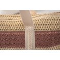 thumbnail image 2 of Kukuzhu Women Stripe Straw Tote Bag Trendy Large Handmade Woven Beach Bag Summer Elegant Travel Shoulder Bag, 2 of 6