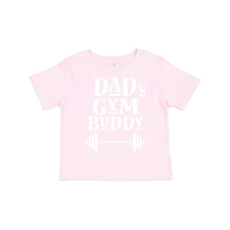 

Inktastic Daddy Gym Buddy Workout Fitness Gift Toddler Boy or Toddler Girl T-Shirt
