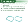 thumbnail image 4 of Junta de Colector de Admisión de Motor Única para BMW E90 2004-2008 Junta de Sellado de Colector de Admisión para BMW E90 2005-2007 No.11617528584 Silicona 4 Pcs, 4 of 6