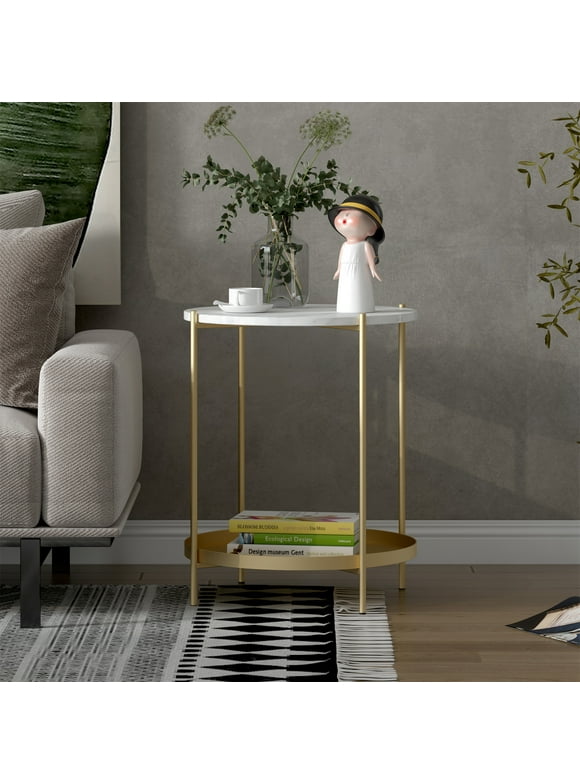 Gold Nightstands in Nightstands