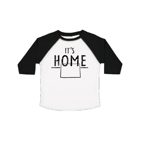 

Inktastic It s Home- State of Colorado Outline Distressed Text Gift Toddler Boy or Toddler Girl T-Shirt