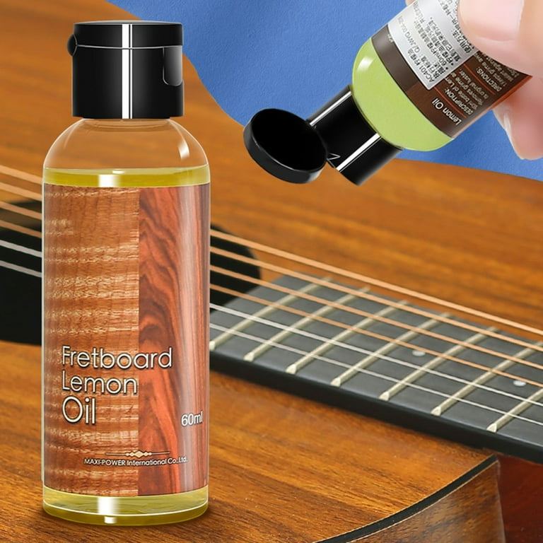 Guitar Fretboard Polishing Oil for Fingerboard Guitar Body Anti drying Guitar Fretboard Care Cleaning Care Lemon Oil