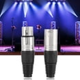 thumbnail image 1 of Cebrín de audio xlr, Carcasa de Fundición de Zinc Aleación Xlr Enchufe para la Conexión Entre El Escenario, 1 of 7