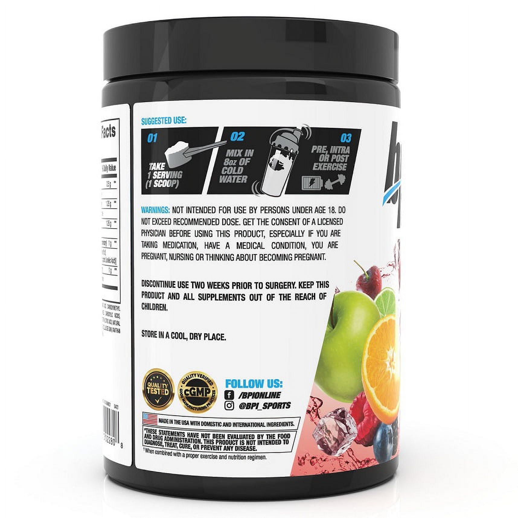 BPI Blox Fruit Punch - Elite Nutrition VitaminsElite Nutrition Vitamins