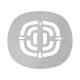 thumbnail image 1 of Westbrass Brass Snap-In Shower Strainer Grid, Powder Coat White, D316-50, 1 of 3