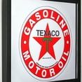 thumbnail image 2 of American Art Decor Texaco Gasoline Printed Accent Mirror , Red - 13.5" H x 15.5" L x 1.25" D, 2 of 5