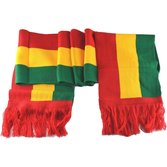 Scarf Red Yellow Green 8"80"