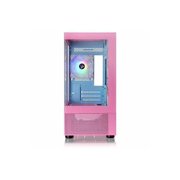 Thermaltake View 170 TG ARGB Bubble Pink Micro Chassis - Micro Tower - Bubble Pink - Tempered Glass, SPCC - 3 x Bay - 3 ? 120mm Fan(s) Installed - Micro ATX, Mini ITX Motherboard Supported - 2 x Fa...