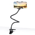 thumbnail image 1 of Kuryai Soporte Para Teléfono Con Cuello De Cisne Para Cama [Actualización De Metal Estable] Soporte Flexible Para Teléfono Con Brazo Largo Y Cuello De Cisne Para Escritorio Con Clip De Abrazadera Ajus, 1 of 5