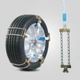 thumbnail image 7 of Hometravel Vehicle Snow Chains, Emergency Traction Device for Winter Driving, Anti-Skid Tire Chains for Cars and SUVs on Icy Roads, 7 of 7