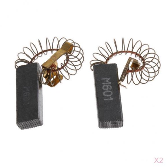 Accesorios cabellero - 2 pares de cepillos de carbono de repuesto de cambio es de 32 mm Gloria Cepillo de carbón para secador de pelo