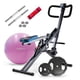 thumbnail image 1 of Set Ejercicio Gym en Casa con Banco Vertical, Pelota, Mancuernas, Cuerdas y Discos para Pesas, Yoga, 1 of 8