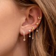 thumbnail image 4 of Pendientes Colgantes Para Niñas De 5 Unidades, Accesorio De Joyería Con Decoración De Diferentes Formas Hugo  Pendiente de arete, 4 of 7