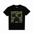 thumbnail image 5 of Minecraft Creepers And Character Heads Crew Neck Short Sleeve 4pk Boy's Tees-Large, 5 of 7