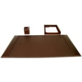 thumbnail image 2 of Dacasso Rustic Brown Leather Desk Set 3-Piece (D3237), 2 of 3