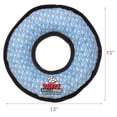 thumbnail image 6 of Tuffy Mega Ring Chain Link Durable Plush Squeaky Dog Toy, 6 of 8