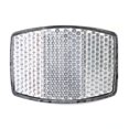 thumbnail image 1 of PZRT Handlebar Mount Safe Bicycle Reflector Reflective Front Rear Warning Light Bike Accessories, White, 1 of 4