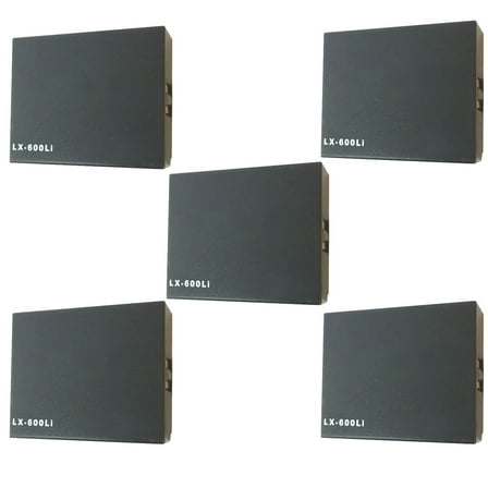 Eartec 5 Pack 3.7V Rechargeable Lithium Ion Battery for HUB UltraLITE Headset