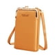 thumbnail image 2 of Bolso bandolera para teléfono Bolso bandolera para teléfono Bolso bandolera para mujer Bolso bandolera pequeño Amarillo, 2 of 9