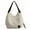 White, variant on Luxtrada Fashion Women's Multi-pocket Cotton Canvas Handbags Shoulder Bags Totes Purses (White)