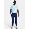 thumbnail image 2 of Birdie Bound Men's Toucan Prism Print Polo Top, Sizes S-3XL, 2 of 5