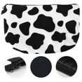 thumbnail image 3 of 1Pc Cow Pattern Washing Bag Decorative Makeup Pouch Storage Bag for Female, 3 of 5