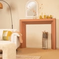 thumbnail image 4 of Creative Co-Op Modern Decorative Fireplace Mantel, Flat Paintable White, 4 of 8