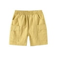 thumbnail image 2 of Shorts for Boys Boys Pants Boys Cargo Shorts Summer Casual Comfortable Lightweight Breathable Kids Toddler Pants For Outdoor Play, 2 of 8