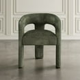 thumbnail image 3 of Sven Modern Contemporary Upholstered Three-Leg Curved Back Dining Chair, 3 of 9