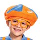 thumbnail image 2 of Disfraz Blippi con sombrero y pajarita para niños, 2 of 4