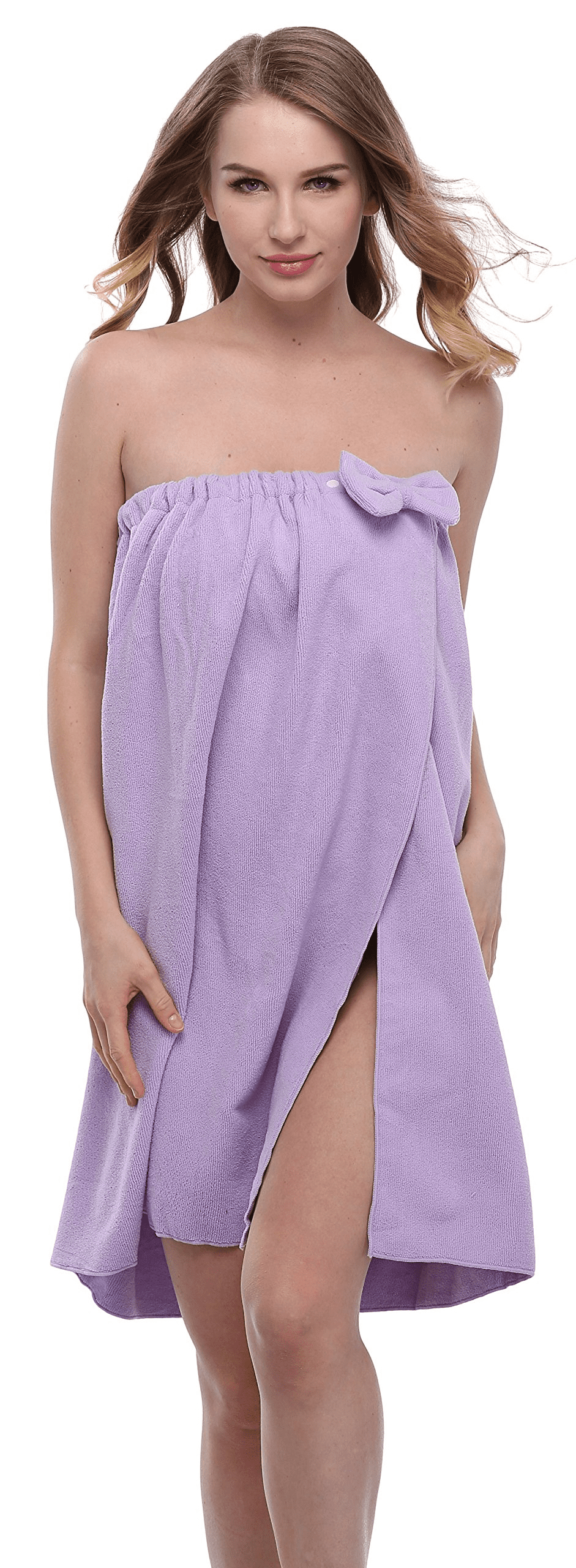 10 Colors expressbuynow Spa Bath Towel Wrap for Ladies