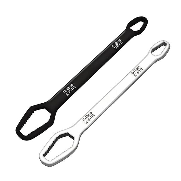 Universal Torx Wrench Double-head Self-tightening Wrench, 8mm-22mm Self-tightening Universal Wrench