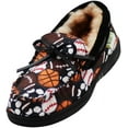 thumbnail image 2 of NORTY Toddler Boys' Slippers Indoor Outdoor Slip On Moccasins Runs 2 Sizes Small, 2 of 3