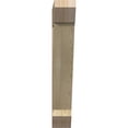 thumbnail image 2 of Ekena Millwork 6"W x 32"D x 38"H Traditional Slat Rough Sawn Bracket, Douglas Fir, 2 of 4