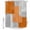 Orange, variant on 72x78 Inch Shower Curtain Yellow Grey Bathroom Decor, Waterproof Fabric Bathtub Bath Curtains Decorative Abstract Geometric Oil Painting Vintage Gradient Extra Long Shower Curtain Set with Hooks