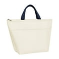 thumbnail image 2 of SCNOR Lunch Bag for Women and Men,Insulated Lunch Tote,Stitch Bento Bags,Oxford cloth,Beige, 2 of 6