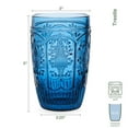 thumbnail image 3 of Fitz and Floyd Trestle 12 oz Indigo Highball Glass (Set of 4), 3 of 5
