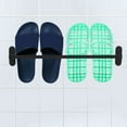 thumbnail image 2 of Estante para guardar zapatillas, organizador de calzado, color gris, con puerta trasera, 2 unidades, 2 of 6