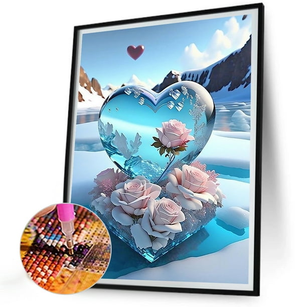 Kit Pintura Diamantes 5D Kits De Pintura De Diamantes 5D Para Adultos Y Niños, Hermosas Mariposas Y Flores, Arte De Diamantes De Mariposa, Kit Completo De Diamantes Para Decoración De Pared Del