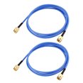 thumbnail image 5 of Uxcell SMA Male to SMA Male Coaxial Cable 50 ohm 0.9M/2.95Ft RG405 2 Pack, 5 of 5