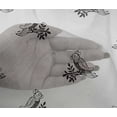 thumbnail image 4 of oneOone Viscose Chiffon Fabric Bird Block Printed Craft Fabric BTY 42 Inch Wide, 4 of 4