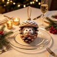 thumbnail image 7 of Kbndieu Forest Animal Christmas Acorn Ornaments, Woodland Animal Ornaments for Tree, Christmas Tree Hanging Decorations for Animal Lovers & Home Holiday Decor, 7 of 7