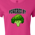 thumbnail image 4 of Inktastic Powered by Broccoli Women's T-Shirt, 4 of 5