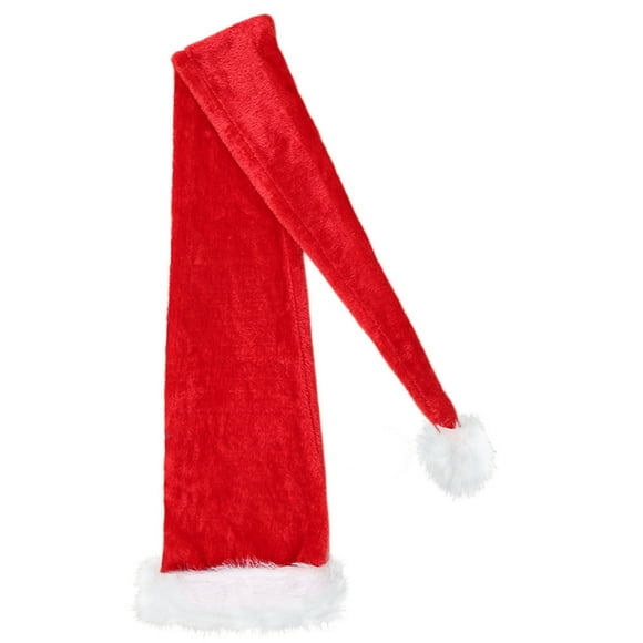 Jamicy Womens Hats for Party Christmas Gift 2024 Christmas Elf Hat Long Striped Plush Novelty Funny Elf Hat Xmas Accessory Party Photo Prop One Size
