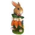 thumbnail image 3 of Design Toscano QM922618 Bunny Hop Lane Mother and Father Rabbit Statues, Full Color, 3 of 5