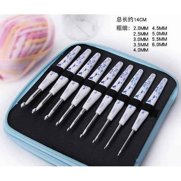 DIY Knitting Tool Set Hooked Crochet Storage Bag Tool Set DIY Woven Bag Sweater Yarn Anti Slip Crochet