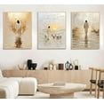 thumbnail image 3 of Jesus Wall Art Christian Posters Jesus Walking on Water Pictures Wall Decor Jesus and Lamb Dove Canvas Prints Decorative Paintings for Living Room Bedroom（Only canvas）, 3 of 6