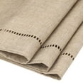 thumbnail image 3 of Unique Bargains Solid Color Table Runner Eyelet Hollow Out Table Flags Beige 12"x71", 3 of 5
