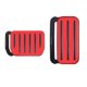thumbnail image 3 of Juego de 2 almohadillas para pedal de coche Strade Fareast Limited Rojo, 3 of 8