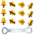 thumbnail image 4 of Aluminum Alloys Soccer Studs Pack Nonslip Replacement Football Shoe Spikes, 4 of 13